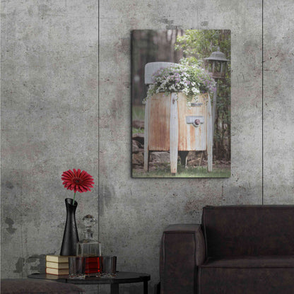 Luxe Metal Art 'Overflowing' by Lori Deiter, Metal Wall Art,24x36