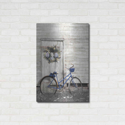 Luxe Metal Art 'Life is Like Riding a Bike' by Lori Deiter, Metal Wall Art,24x36