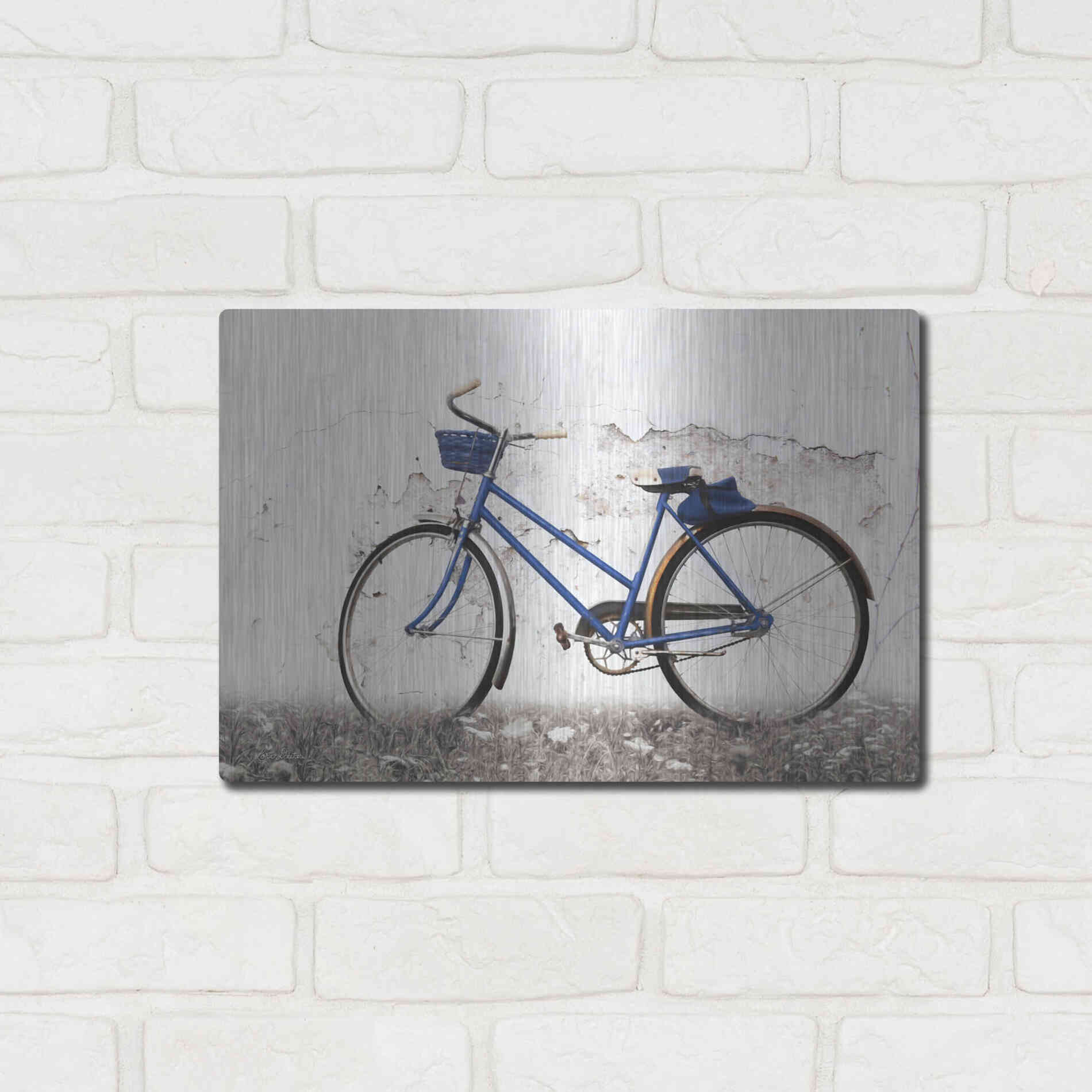 Luxe Metal Art 'Keep Your Balance' by Lori Deiter, Metal Wall Art,16x12