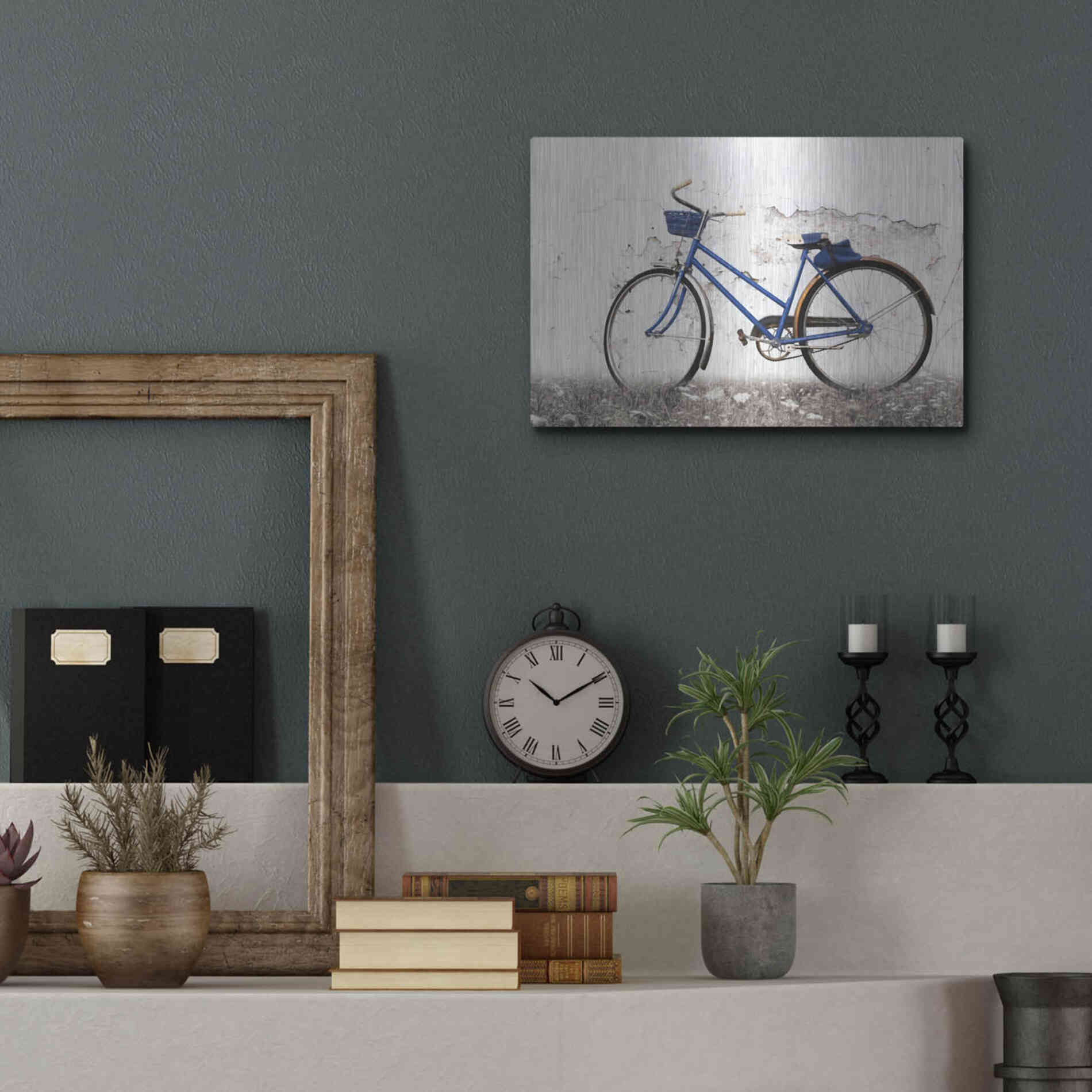 Luxe Metal Art 'Keep Your Balance' by Lori Deiter, Metal Wall Art,16x12