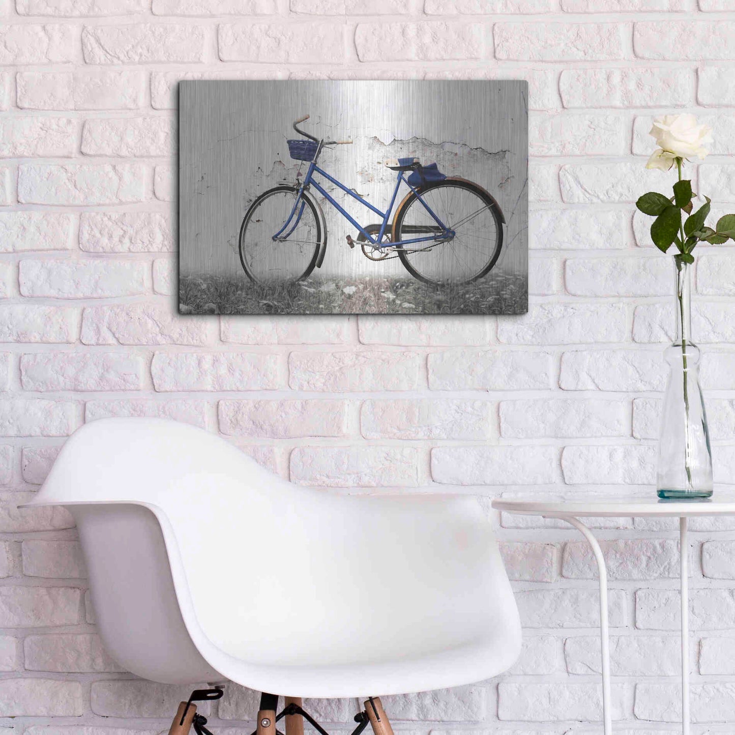 Luxe Metal Art 'Keep Your Balance' by Lori Deiter, Metal Wall Art,24x16