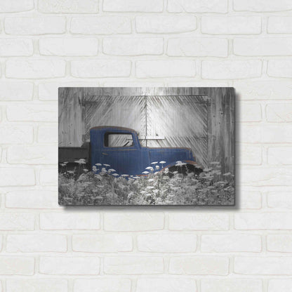 Luxe Metal Art 'Age is a Work of Art' by Lori Deiter, Metal Wall Art,24x16