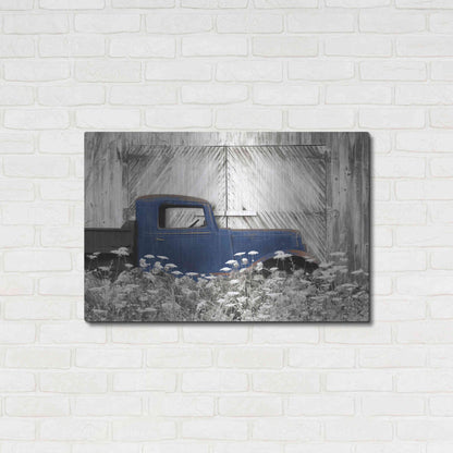 Luxe Metal Art 'Age is a Work of Art' by Lori Deiter, Metal Wall Art,36x24