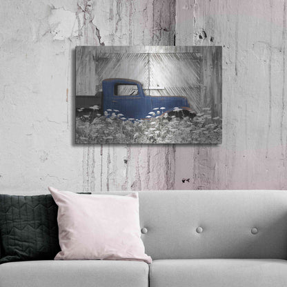 Luxe Metal Art 'Age is a Work of Art' by Lori Deiter, Metal Wall Art,36x24