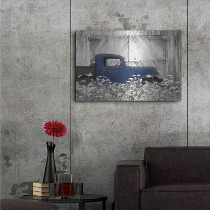 Luxe Metal Art 'Age is a Work of Art' by Lori Deiter, Metal Wall Art,36x24