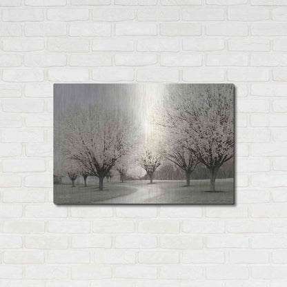 Luxe Metal Art 'In Full Bloom' by Lori Deiter, Metal Wall Art,36x24