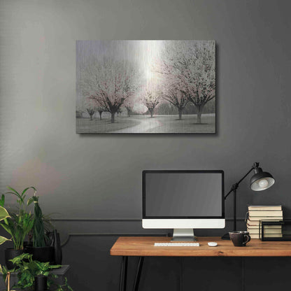 Luxe Metal Art 'In Full Bloom' by Lori Deiter, Metal Wall Art,36x24