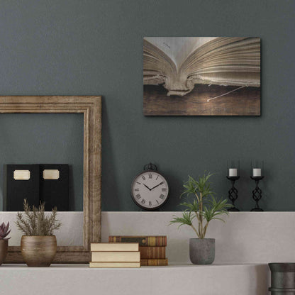 Luxe Metal Art 'Page 108' by Lori Deiter, Metal Wall Art,16x12