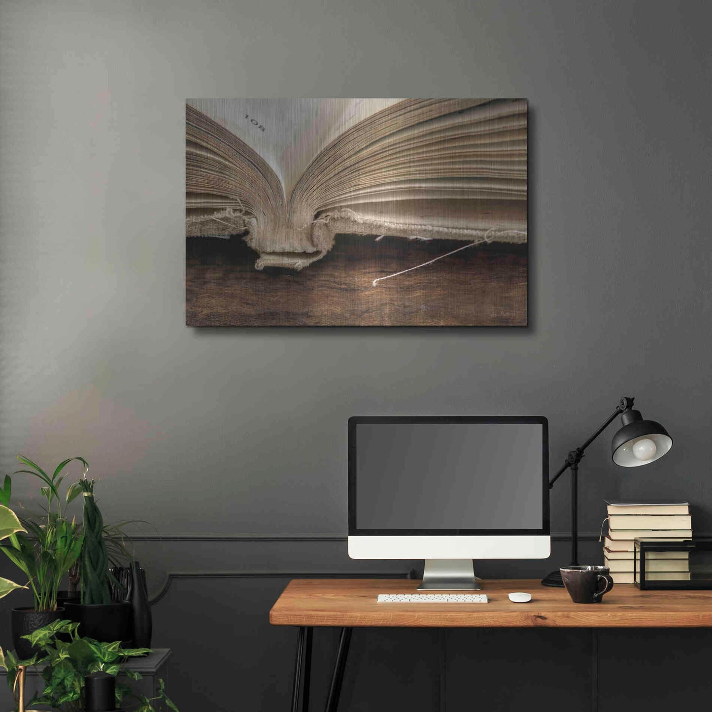 Luxe Metal Art 'Page 108' by Lori Deiter, Metal Wall Art,36x24