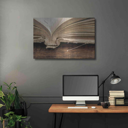 Luxe Metal Art 'Page 108' by Lori Deiter, Metal Wall Art,36x24