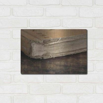 Luxe Metal Art 'Well Read' by Lori Deiter, Metal Wall Art,16x12