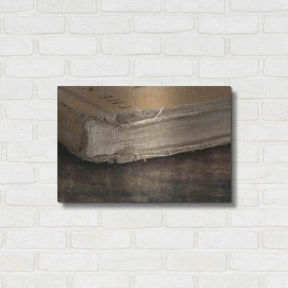 Luxe Metal Art 'Well Read' by Lori Deiter, Metal Wall Art,24x16