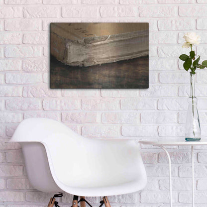 Luxe Metal Art 'Well Read' by Lori Deiter, Metal Wall Art,24x16