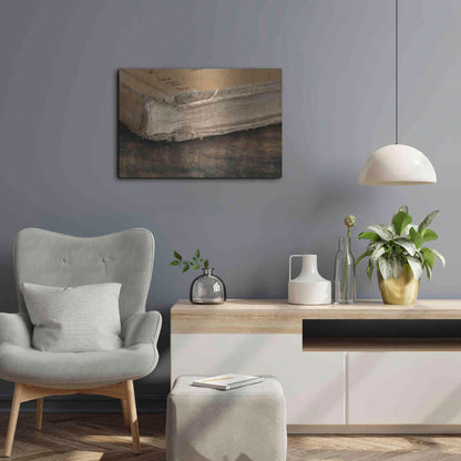 Luxe Metal Art 'Well Read' by Lori Deiter, Metal Wall Art,24x16