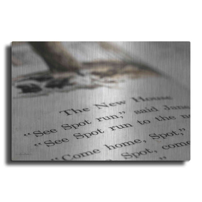 Luxe Metal Art 'See Spot Run' by Lori Deiter, Metal Wall Art