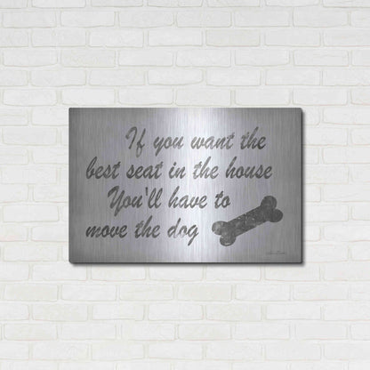 Luxe Metal Art 'The Best Seat' by Lori Deiter, Metal Wall Art,36x24