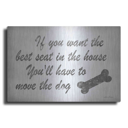 Luxe Metal Art 'The Best Seat' by Lori Deiter, Metal Wall Art