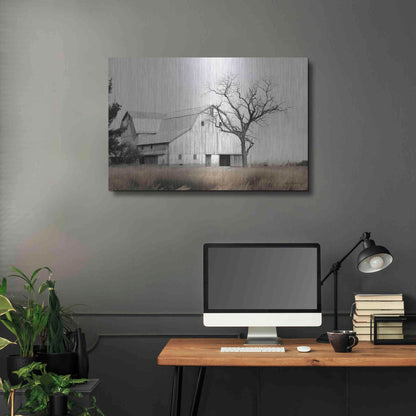 Luxe Metal Art 'Ohio Fields I' by Lori Deiter, Metal Wall Art,36x24