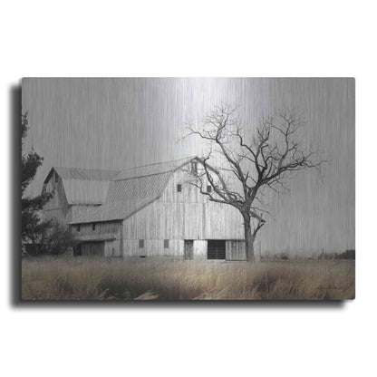 Luxe Metal Art 'Ohio Fields I' by Lori Deiter, Metal Wall Art