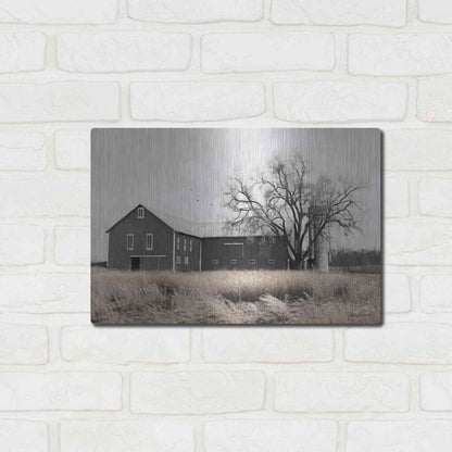 Luxe Metal Art 'Ohio Fields II' by Lori Deiter, Metal Wall Art,16x12