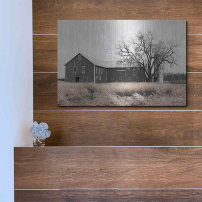 Luxe Metal Art 'Ohio Fields II' by Lori Deiter, Metal Wall Art,16x12