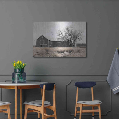 Luxe Metal Art 'Ohio Fields II' by Lori Deiter, Metal Wall Art,36x24