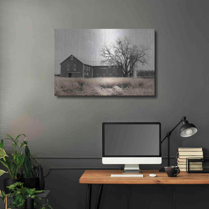 Luxe Metal Art 'Ohio Fields II' by Lori Deiter, Metal Wall Art,36x24
