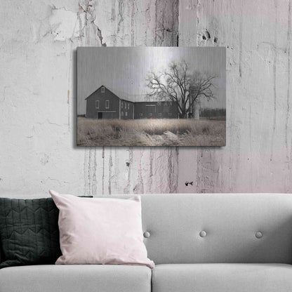 Luxe Metal Art 'Ohio Fields II' by Lori Deiter, Metal Wall Art,36x24