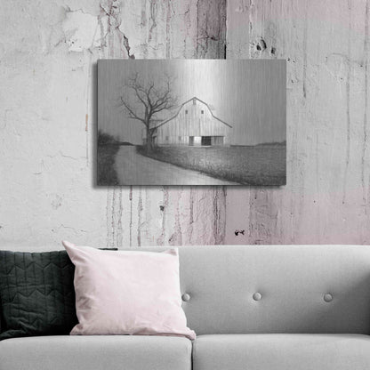 Luxe Metal Art 'Ohio Fields III' by Lori Deiter, Metal Wall Art,36x24