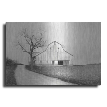 Luxe Metal Art 'Ohio Fields III' by Lori Deiter, Metal Wall Art