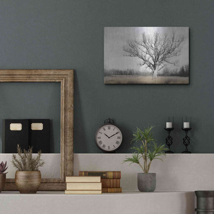 Luxe Metal Art 'Earth & Sky' by Lori Deiter, Metal Wall Art,16x12