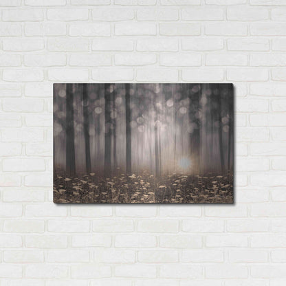 Luxe Metal Art 'Enchanted Morning' by Lori Deiter, Metal Wall Art,36x24