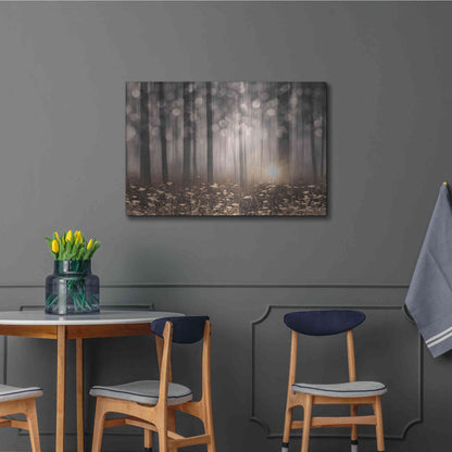 Luxe Metal Art 'Enchanted Morning' by Lori Deiter, Metal Wall Art,36x24