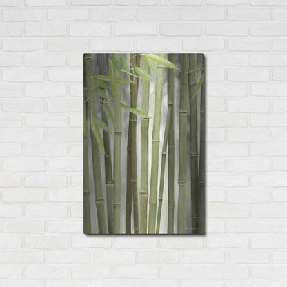 Luxe Metal Art 'Backlit Bamboo II' by Lori Deiter, Metal Wall Art,24x36