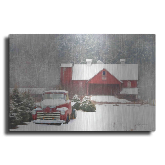 Luxe Metal Art 'Chevy Country' by Lori Deiter, Metal Wall Art