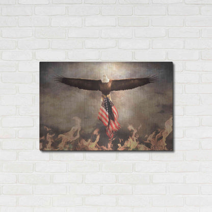 Luxe Metal Art 'Blaze of Glory' by Lori Deiter, Metal Wall Art,36x24