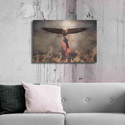Luxe Metal Art 'Blaze of Glory' by Lori Deiter, Metal Wall Art,36x24