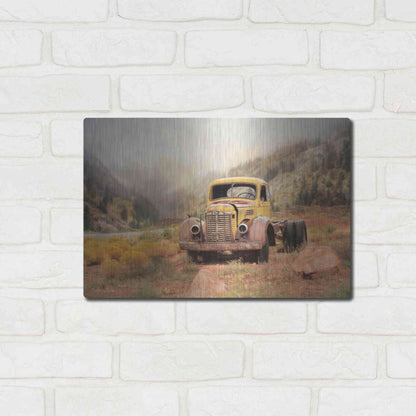 Luxe Metal Art 'Southwestern Relic' by Lori Deiter, Metal Wall Art,16x12