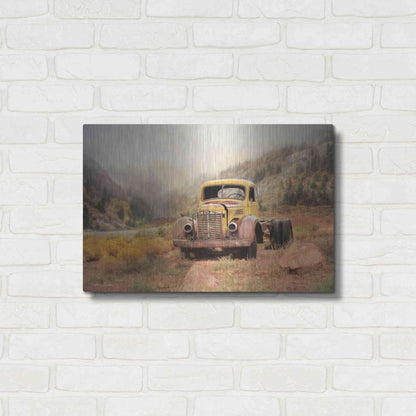 Luxe Metal Art 'Southwestern Relic' by Lori Deiter, Metal Wall Art,24x16