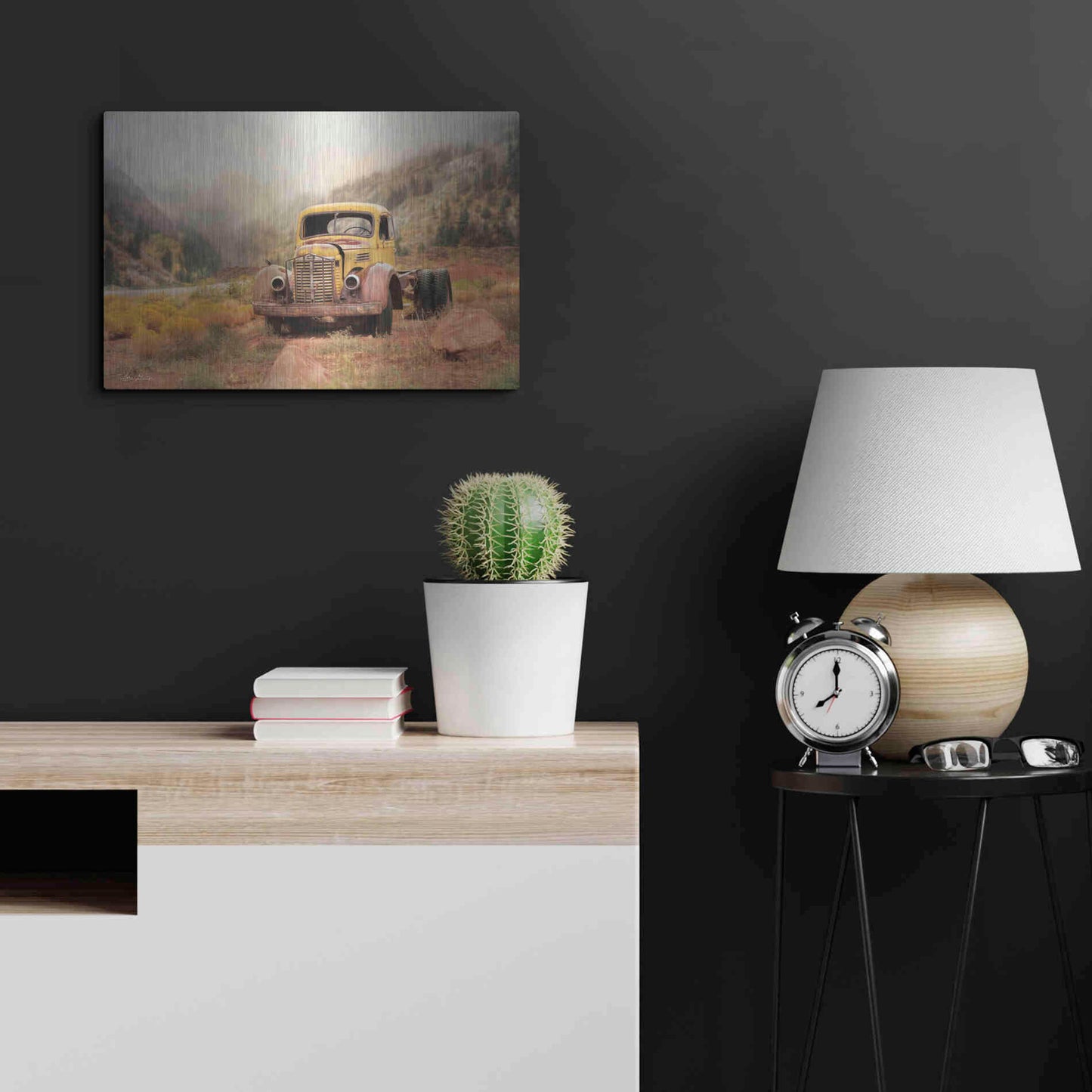 Luxe Metal Art 'Southwestern Relic' by Lori Deiter, Metal Wall Art,24x16