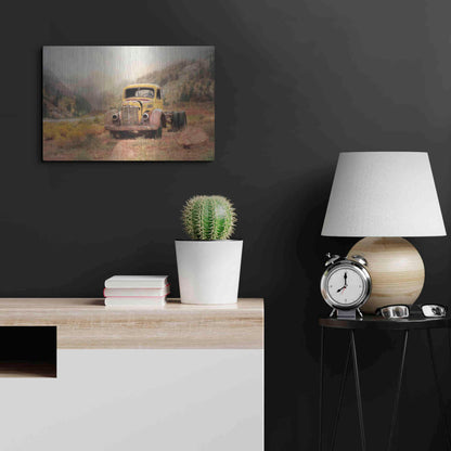Luxe Metal Art 'Southwestern Relic' by Lori Deiter, Metal Wall Art,24x16
