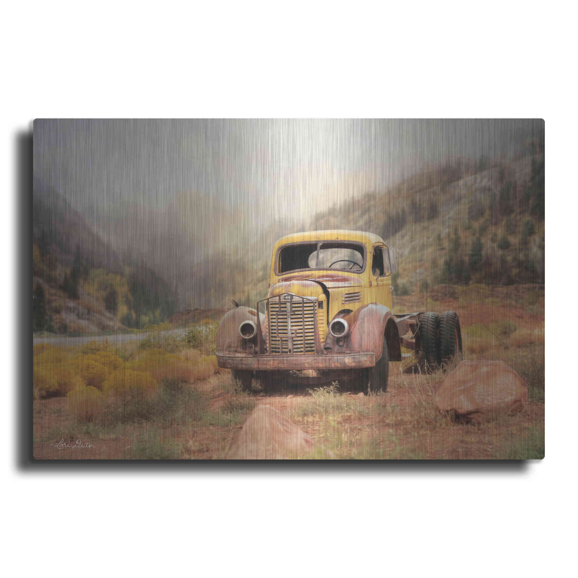 Luxe Metal Art 'Southwestern Relic' by Lori Deiter, Metal Wall Art
