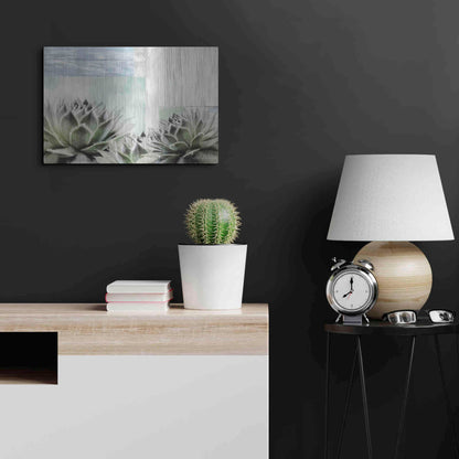 Luxe Metal Art 'Grow in Grace' by Lori Deiter, Metal Wall Art,24x16