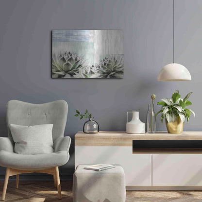 Luxe Metal Art 'Grow in Grace' by Lori Deiter, Metal Wall Art,24x16