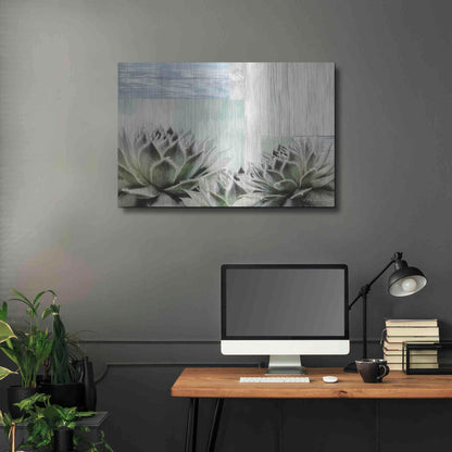 Luxe Metal Art 'Grow in Grace' by Lori Deiter, Metal Wall Art,36x24