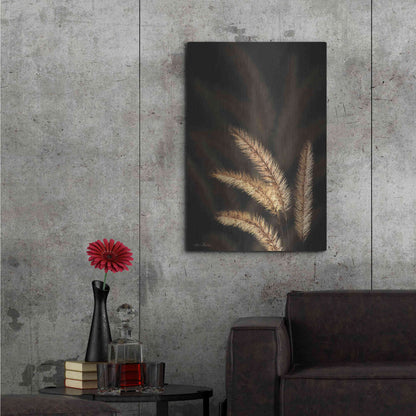 Luxe Metal Art 'Golden Grass I' by Lori Deiter, Metal Wall Art,24x36
