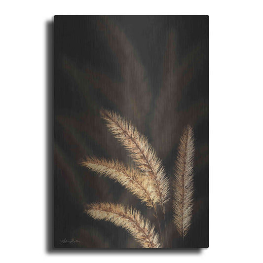 Luxe Metal Art 'Golden Grass I' by Lori Deiter, Metal Wall Art