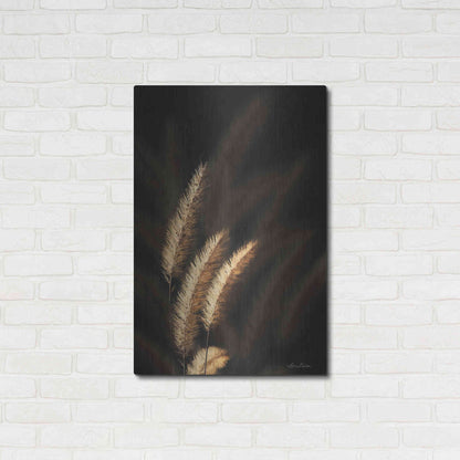 Luxe Metal Art 'Golden Grass III' by Lori Deiter, Metal Wall Art,24x36