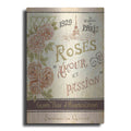 Luxe Metal Art 'French Seed Packet I' by Daphne Brissonet, Metal Wall Art