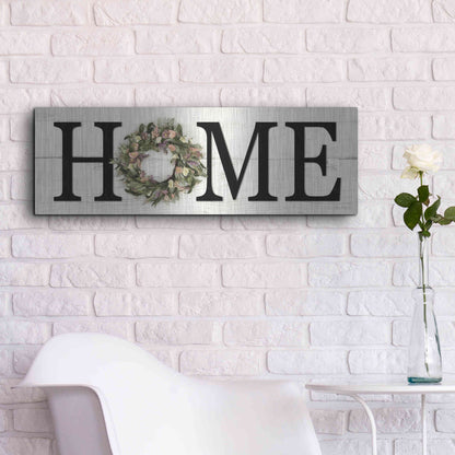 Luxe Metal Art 'Summer Home' by Lori Deiter, Metal Wall Art,36x12